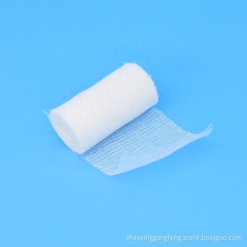 Bandage de gaze wow médical en coton avec une pointe